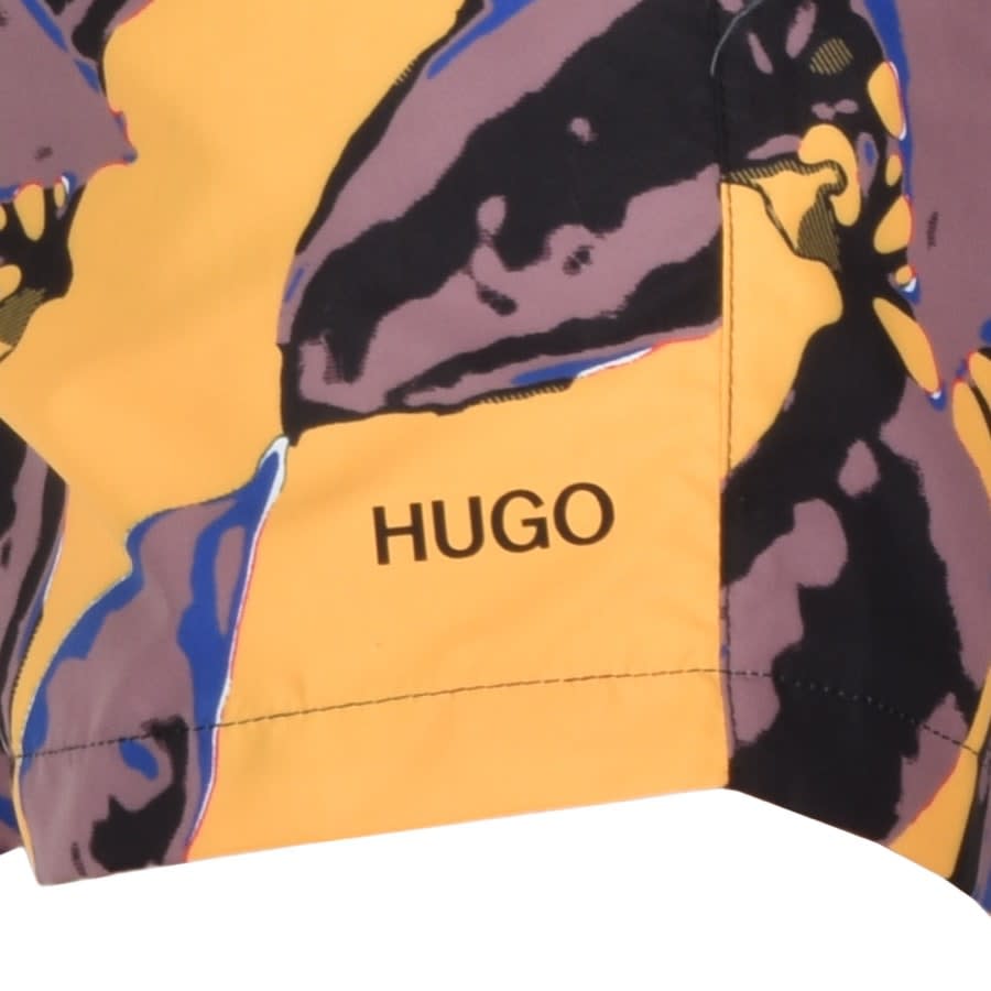 Alternative Image for ProductHUGO Zushi Swim Shorts Yellow3