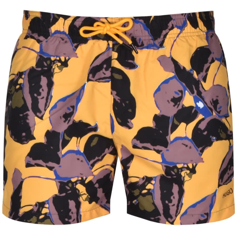 Alternative Image for ProductHUGO Zushi Swim Shorts Yellow1