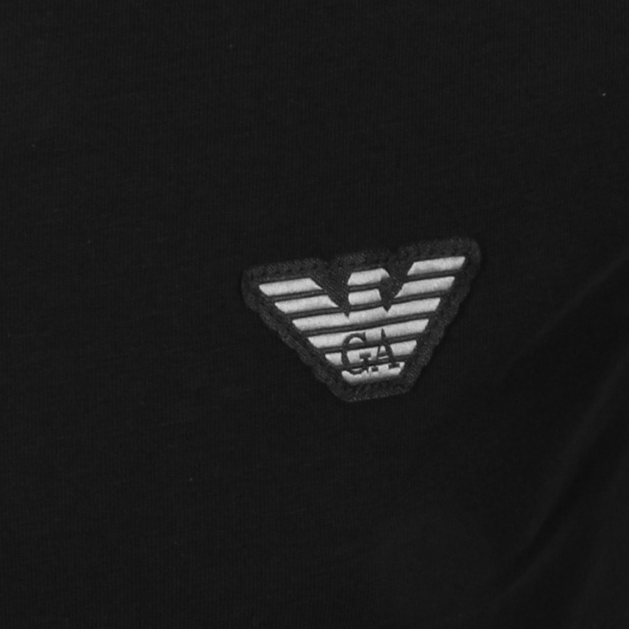 Alternative Image for ProductEmporio Armani Lounge Crew Neck T Shirt Black3
