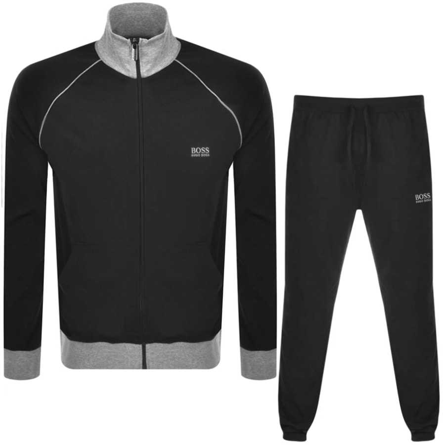 BOSS Bodywear Lounge Tracksuit Black