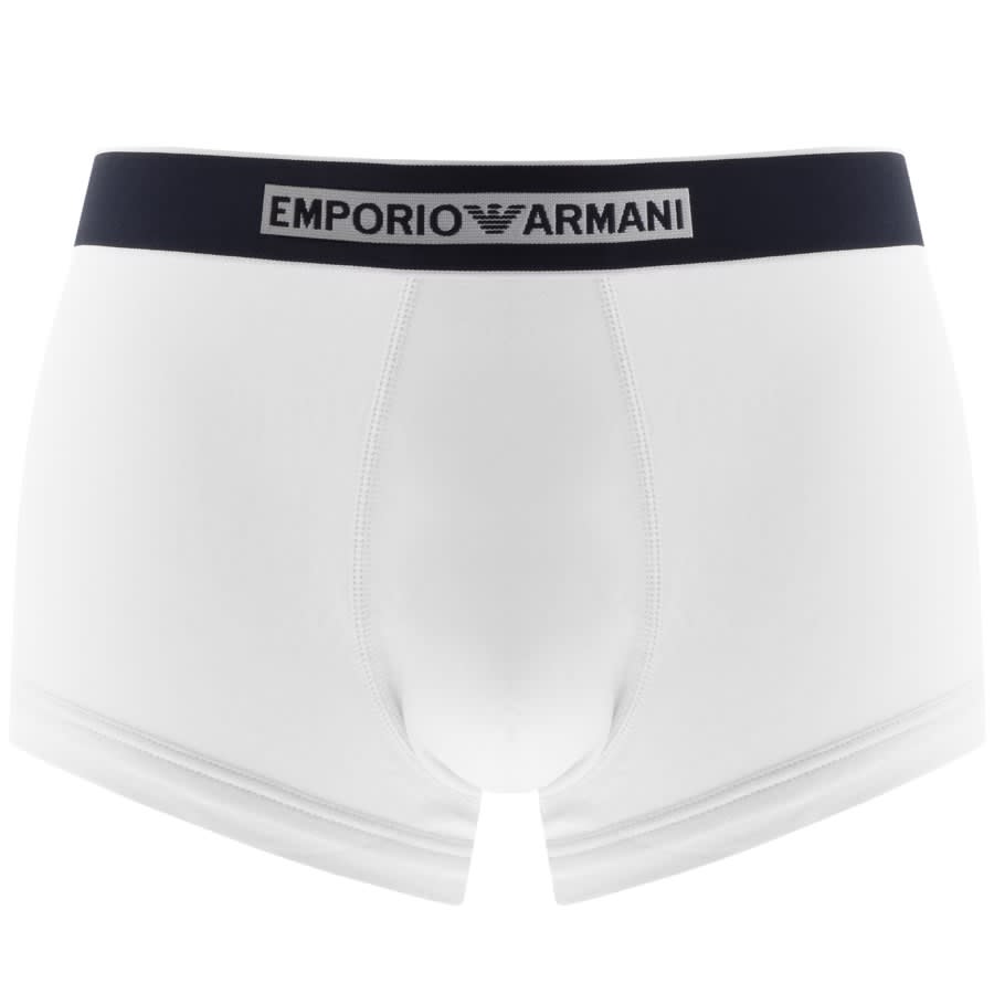 Alternative Image for ProductEmporio Armani Underwear Stretch Trunks White1