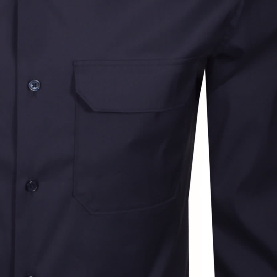 Alternative Image for ProductBOSS Jalen Slim Fit Long Sleeve Shirt Navy3