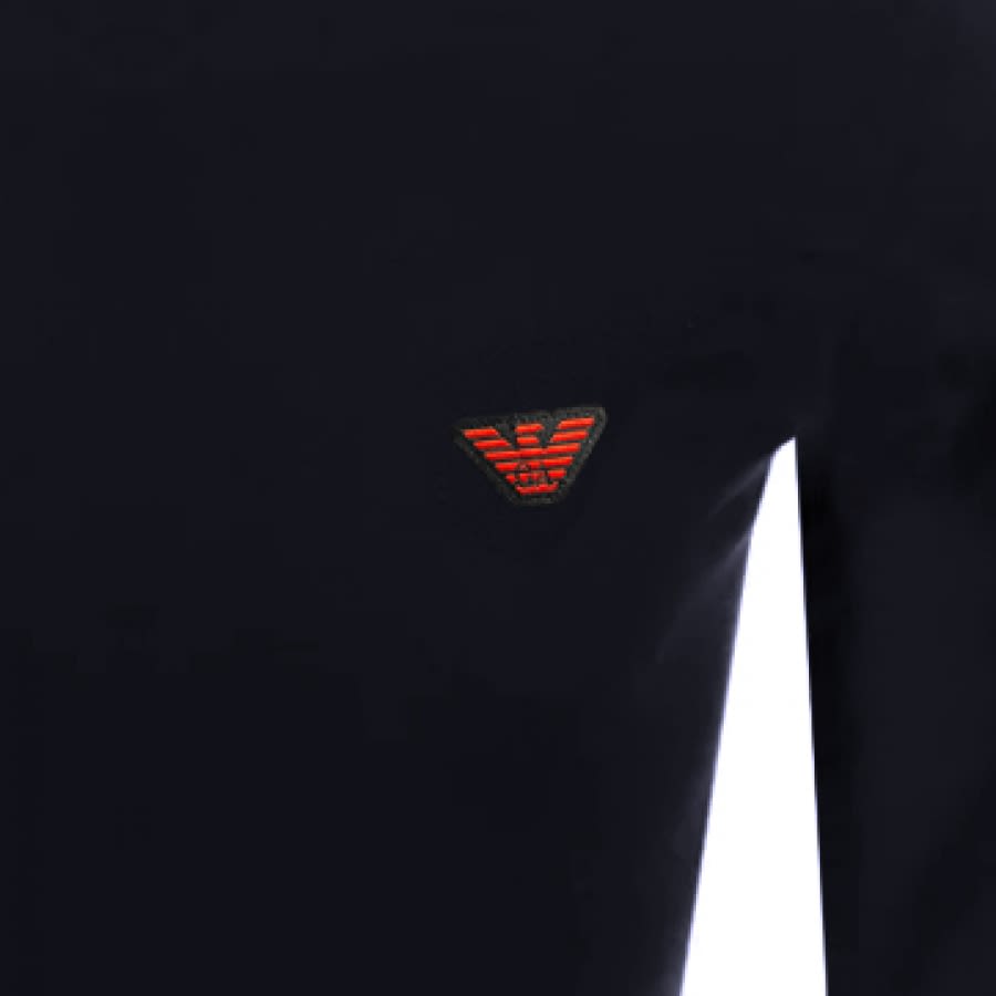 Alternative Image for ProductEmporio Armani Slim Long Sleeved T Shirt Navy3
