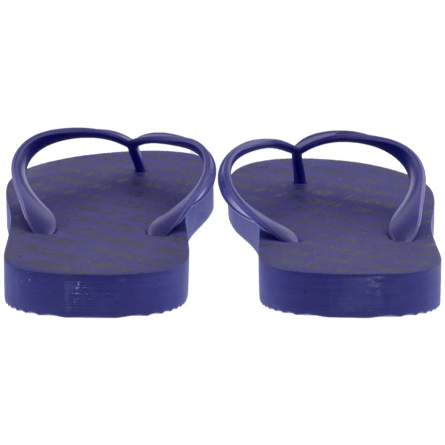 Alternative Image for ProductVersace Jeans Couture Logo Flip Flops Blue3
