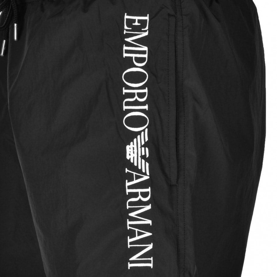 Alternative Image for ProductEmporio Armani Logo Swim Shorts Black3