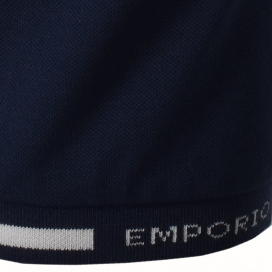 Alternative Image for ProductEmporio Armani Short Sleeved Polo T Shirt Blue3