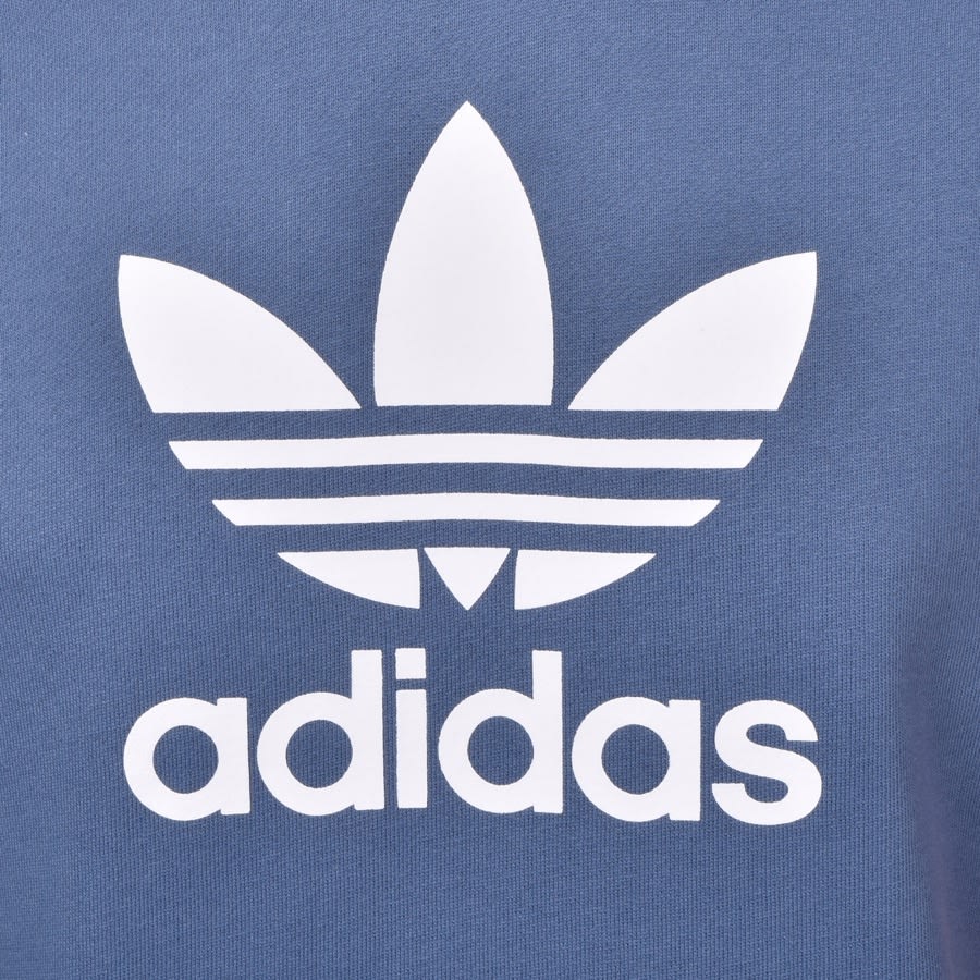 Alternative Image for ProductAdidas Originals Trefoil Hoodie Blue3