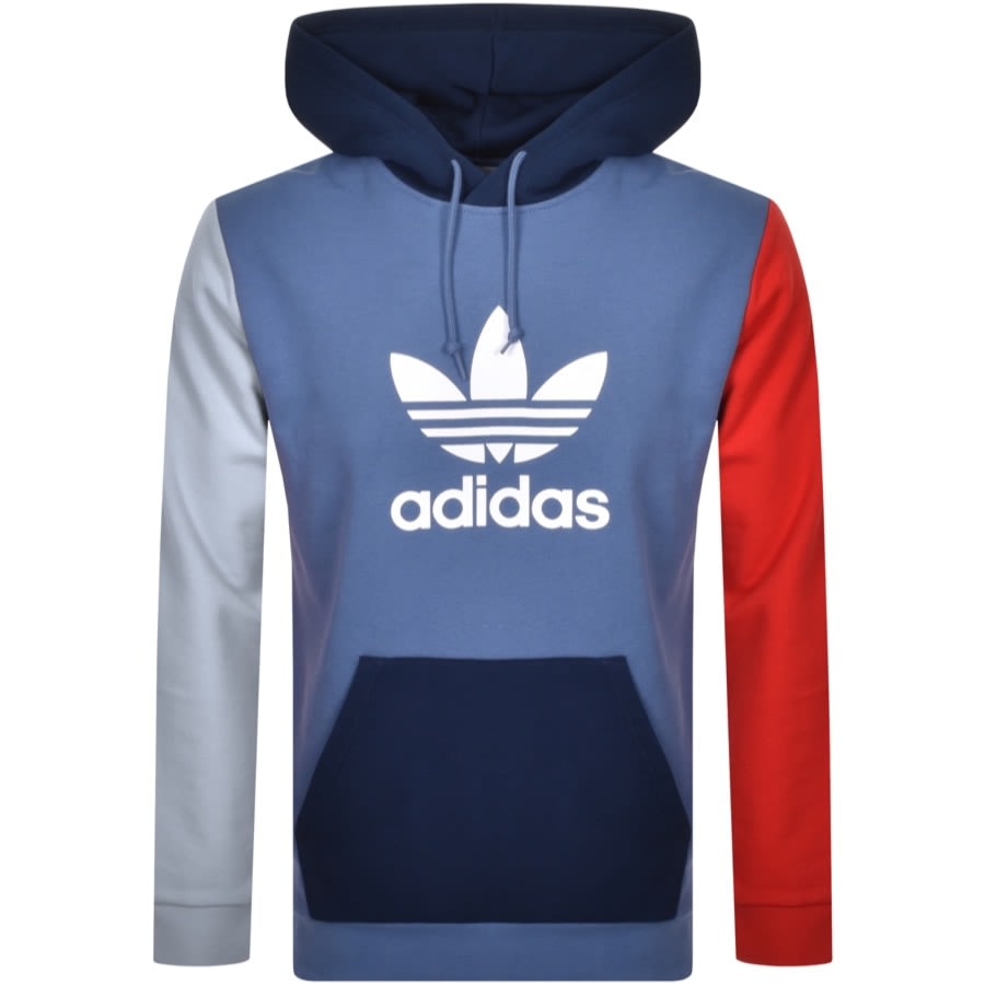 Alternative Image for ProductAdidas Originals Trefoil Hoodie Blue1