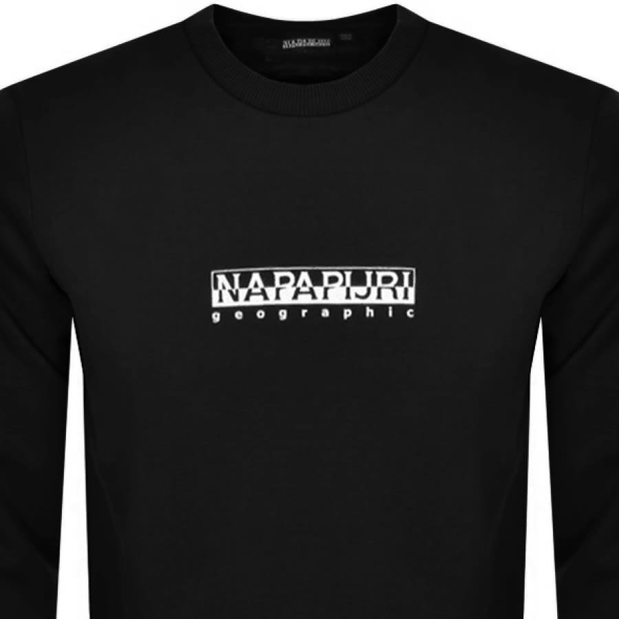 Alternative Image for ProductNapapijri B-Box Crew Sweatshirt Black2