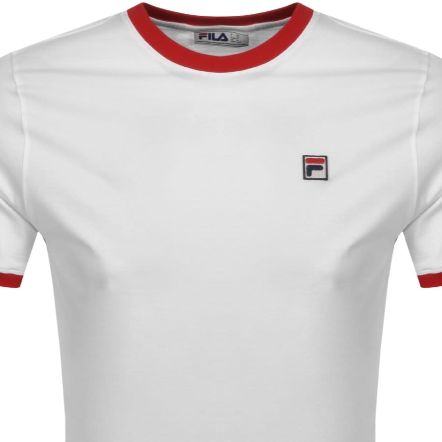 Alternative Image for ProductFila Vintage Marconi Crew Neck T Shirt White2