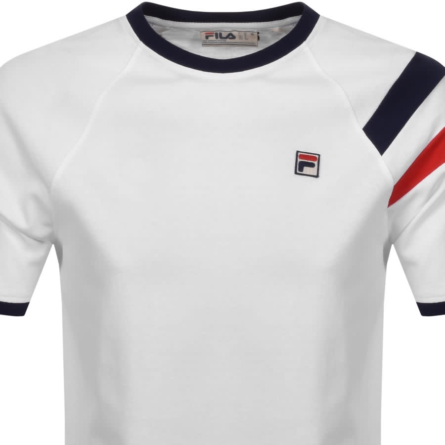 Alternative Image for ProductFila Vintage Roger Crew Neck T Shirt White2