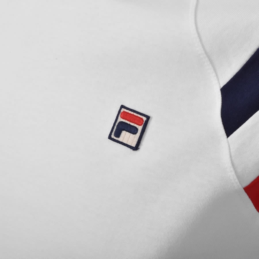 Alternative Image for ProductFila Vintage Roger Crew Neck T Shirt White3