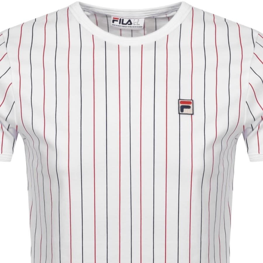 Alternative Image for ProductFila Vintage Mica Striped T Shirt White2