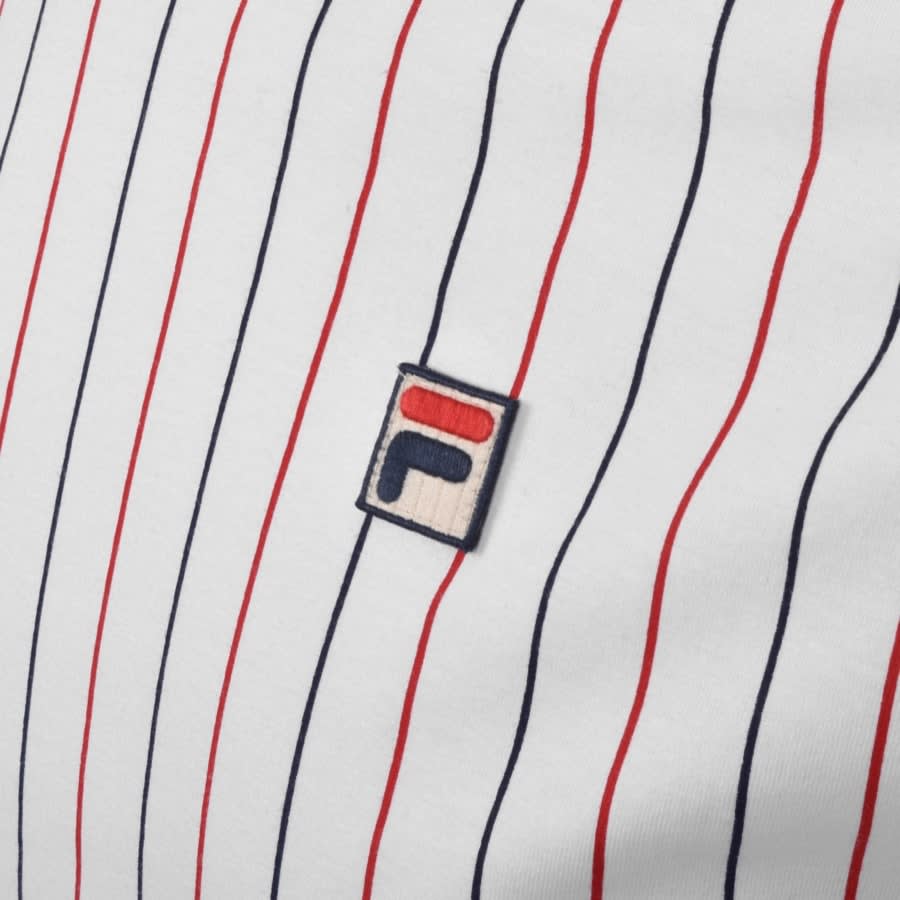 Alternative Image for ProductFila Vintage Mica Striped T Shirt White3