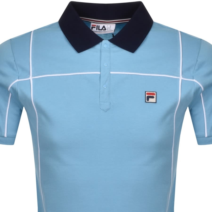 Alternative Image for ProductFila Vintage Terrinda Polo T Shirt Blue2