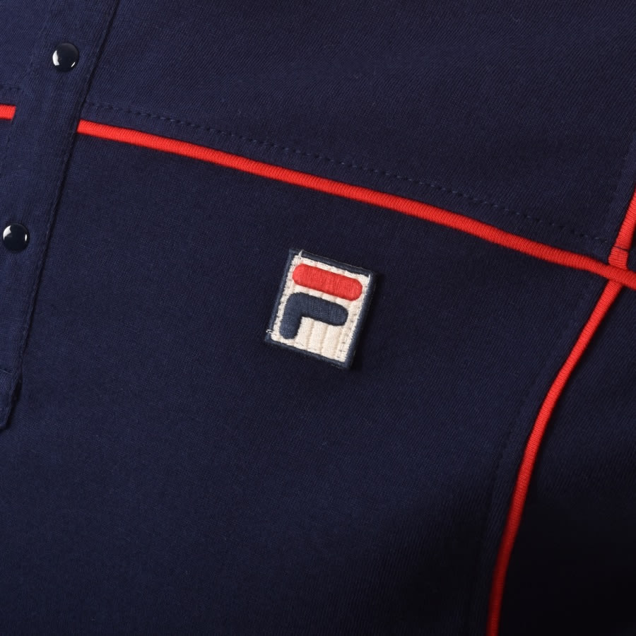 Alternative Image for ProductFila Vintage Terrinda Polo T Shirt Navy3