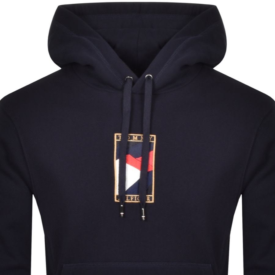 Alternative Image for ProductTommy Hilfiger Icon Flag Hoodie Navy2
