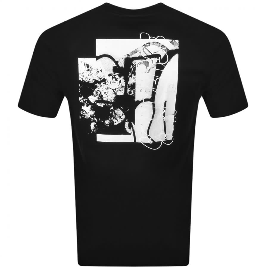 Alternative Image for ProductConverse Star Chevron Logo T Shirt Black2