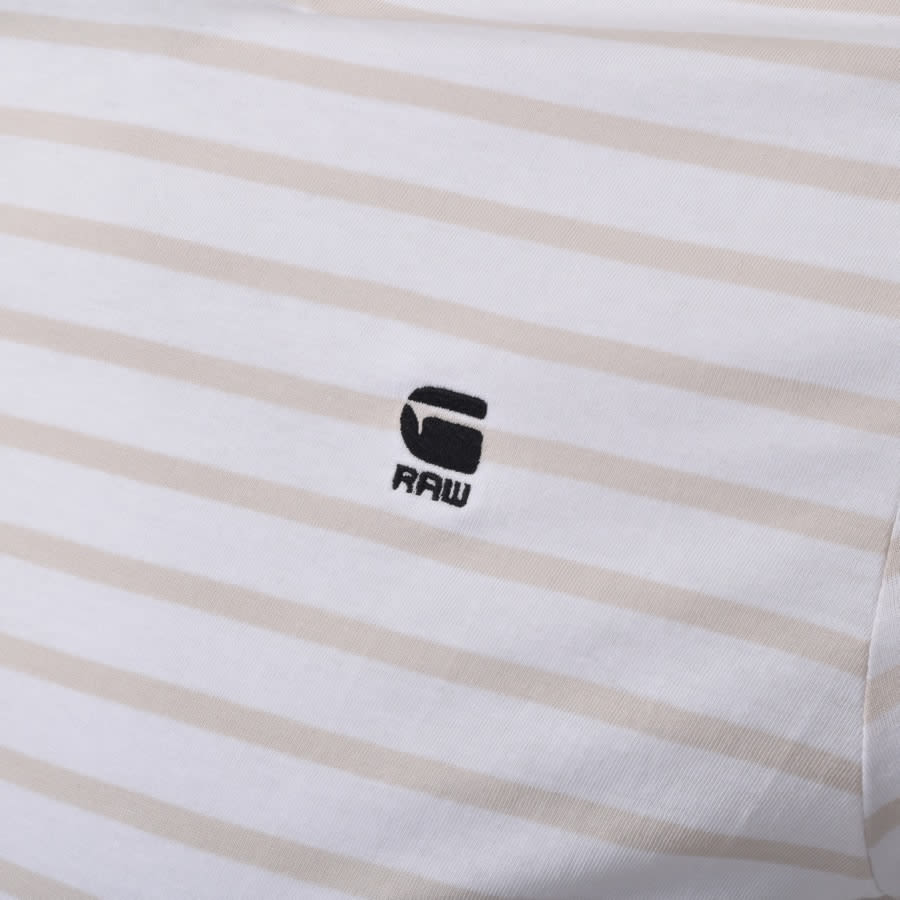 Alternative Image for ProductG Star Raw Korpaz Logo T Shirt White3