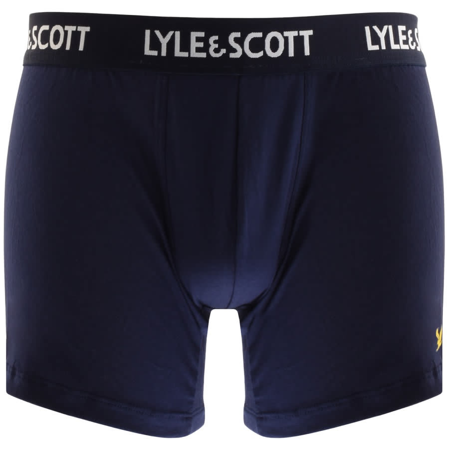 Alternative Image for ProductLyle And Scott Three Pack Boxer Shorts Navy3