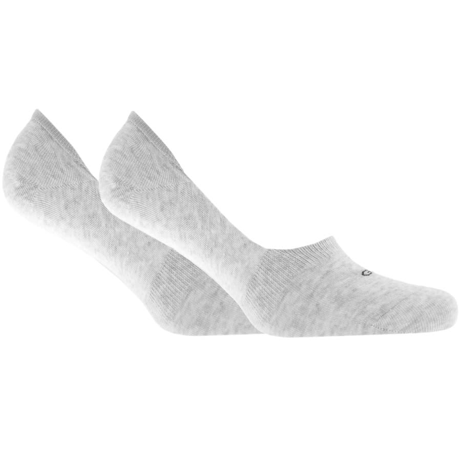 Alternative Image for ProductGant Two Pack Invisible Socks Grey1
