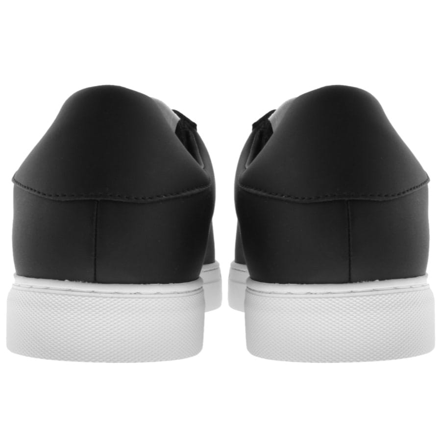 Alternative Image for ProductEmporio Armani Logo Trainers Black2