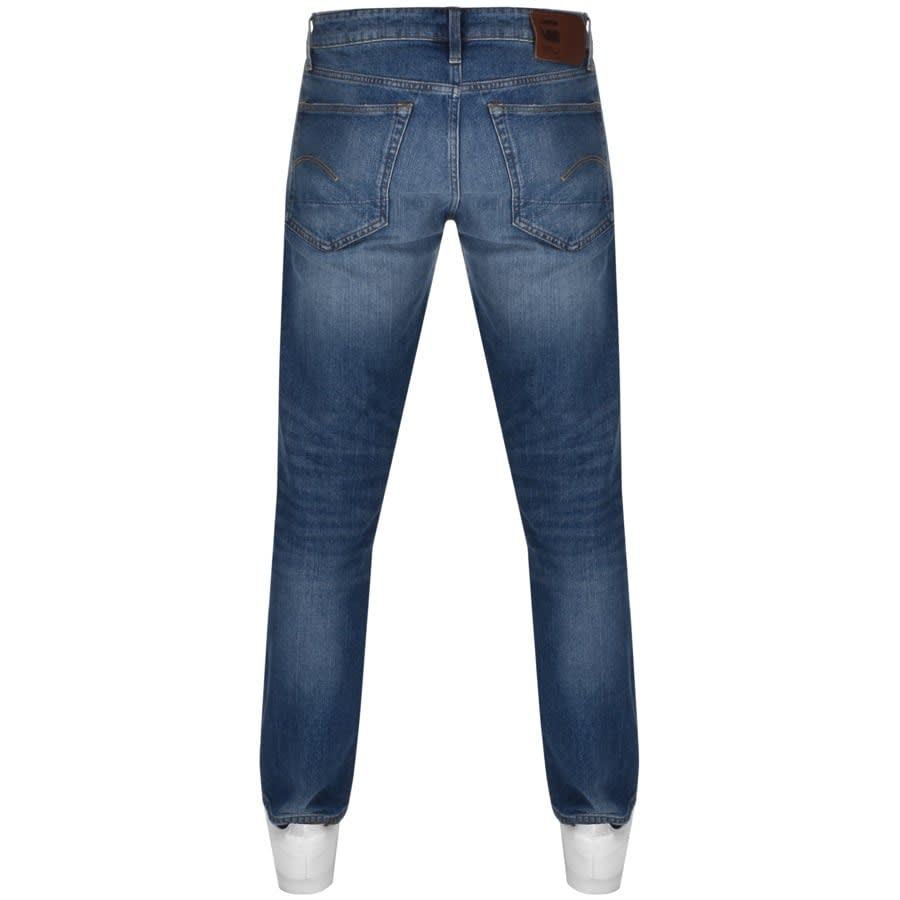 Alternative Image for ProductG Star Raw 3301 Straight Jeans Blue2