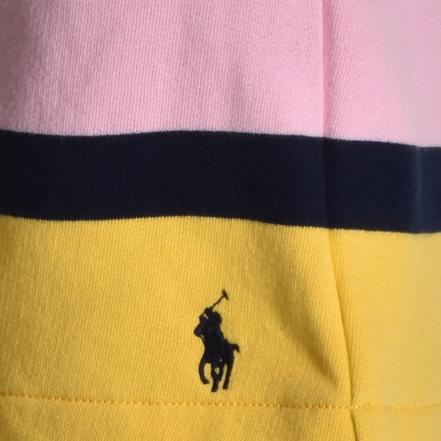 Alternative Image for ProductRalph Lauren Stripe Sweat Shorts Navy3