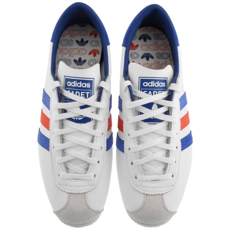 Alternative Image for Productadidas Originals Cadet Trainers White3