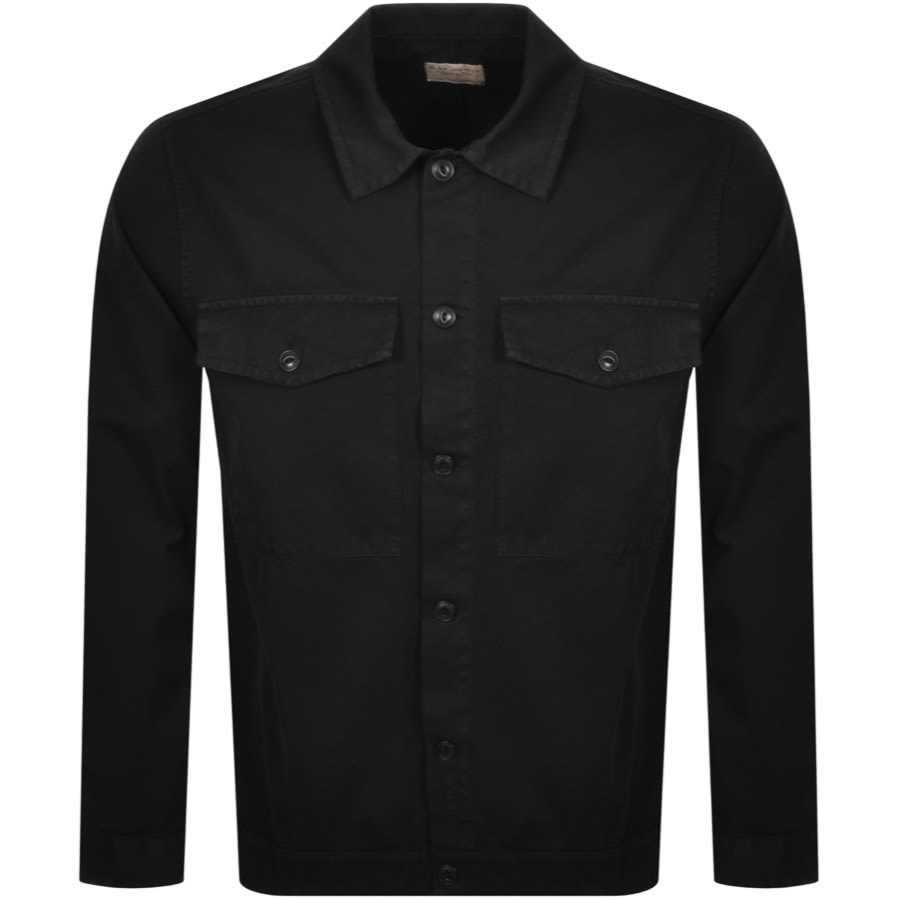 Alternative Image for ProductNudie Jeans Colin Utility Overshirt Black1