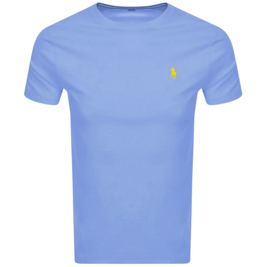 Alternative Image for ProductRalph Lauren Custom Slim Crew Neck T Shirt Blue1