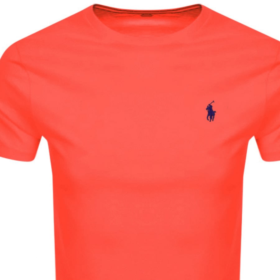 Alternative Image for ProductRalph Lauren Custom Slim Crew Neck T Shirt Red2