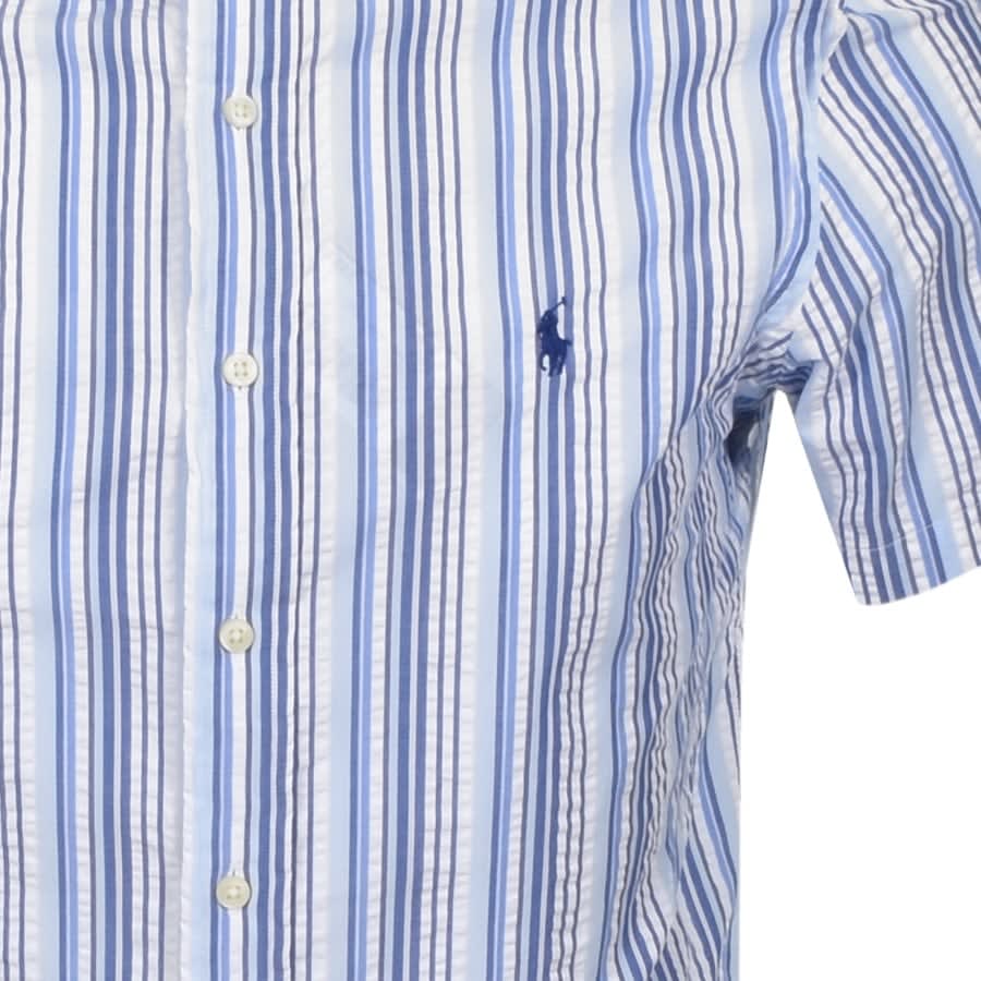 Alternative Image for ProductRalph Lauren Seersucker Stripe Short Sleeved Shirt3