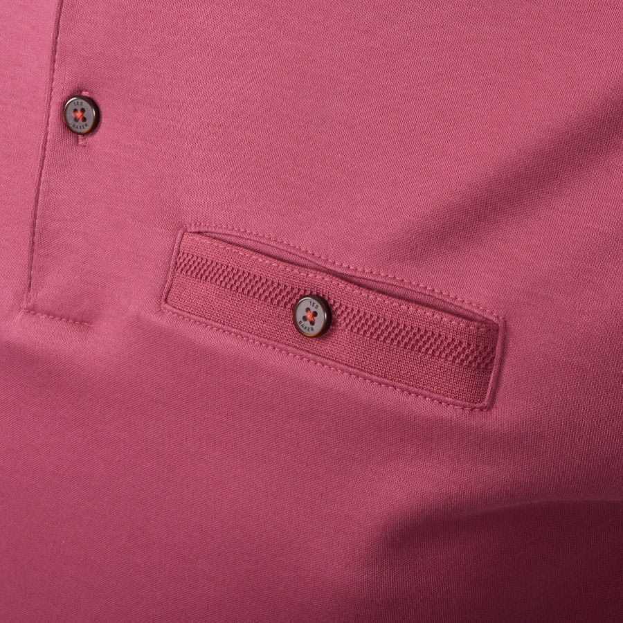 Alternative Image for ProductTed Baker Choon Polo T Shirt Pink3