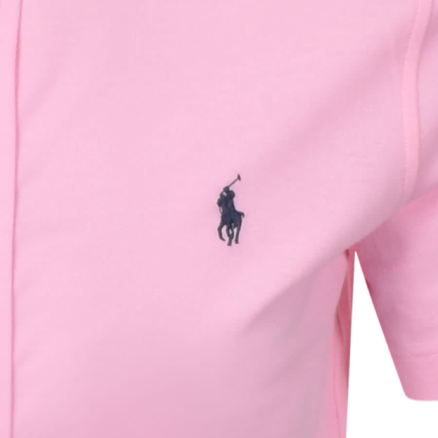 Alternative Image for ProductRalph Lauren Featherweight Short Sleeve Shirt Pink3