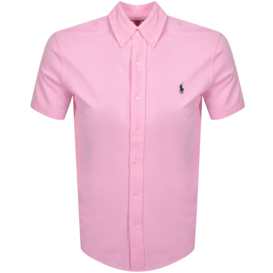 Alternative Image for ProductRalph Lauren Featherweight Short Sleeve Shirt Pink1