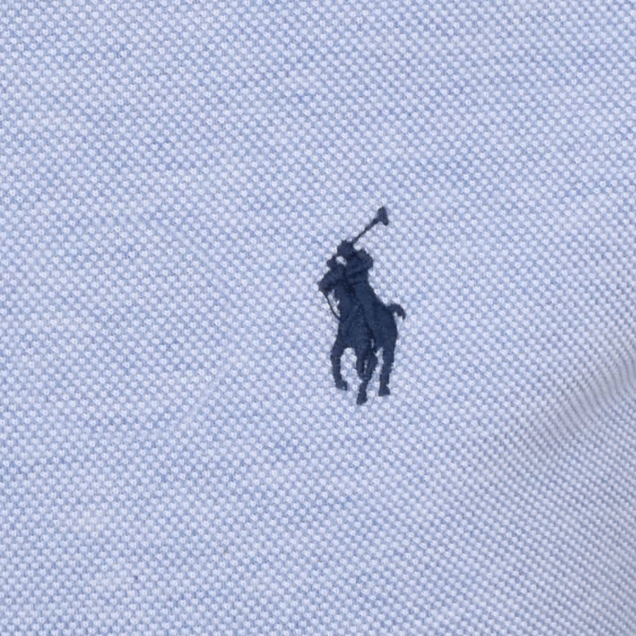 Alternative Image for ProductRalph Lauren Stretch Mesh Polo T Shirt Blue3