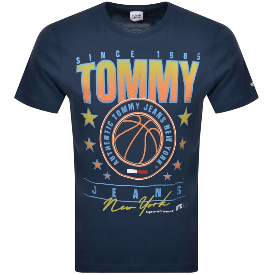 Alternative Image for ProductTommy Jeans Photo Logo T Shirt Blue1