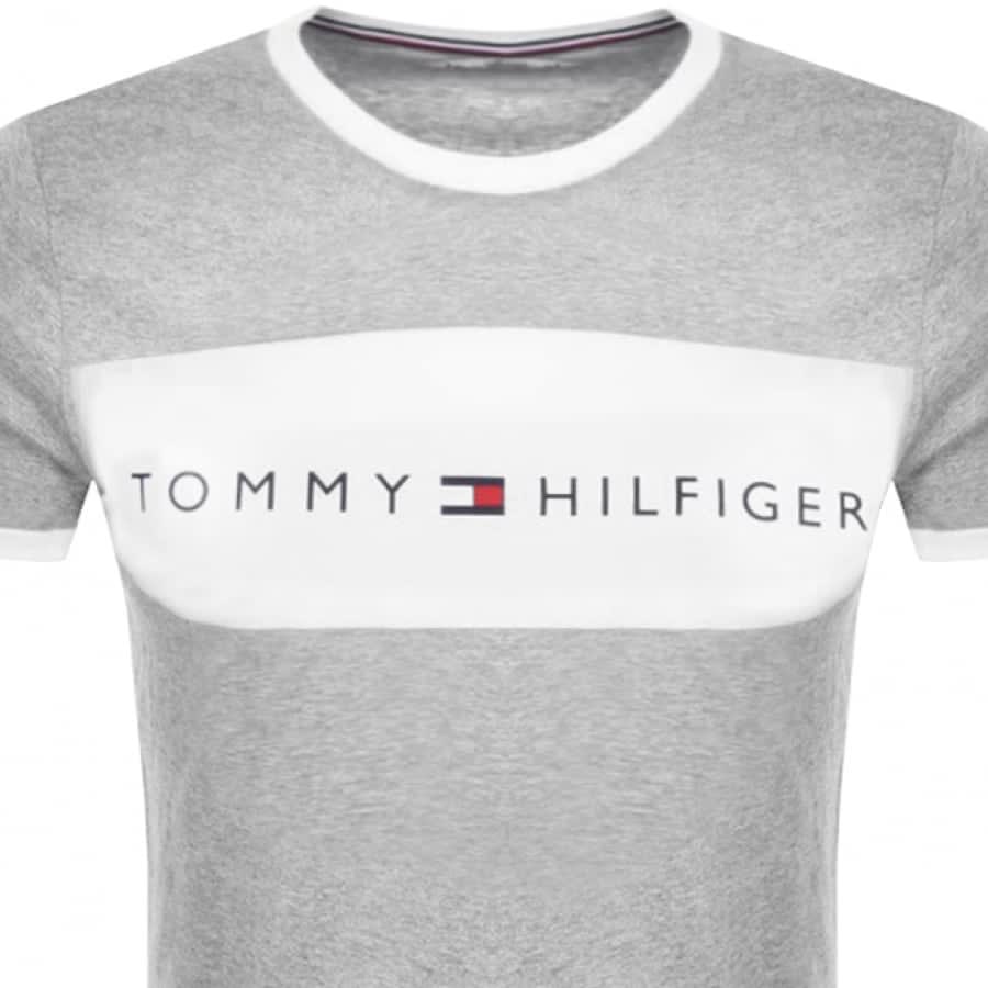 Alternative Image for ProductTommy Hilfiger Lounge Logo Flag T Shirt Grey2