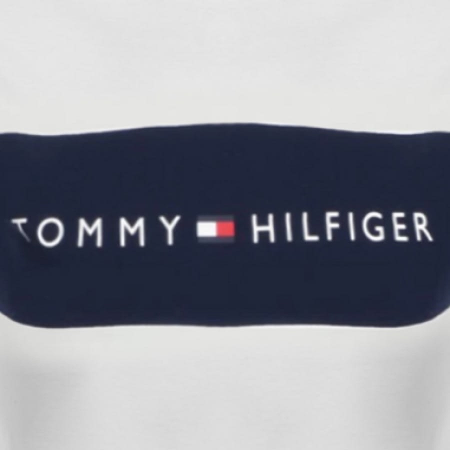 Alternative Image for ProductTommy Hilfiger Lounge Logo Flag T Shirt White3