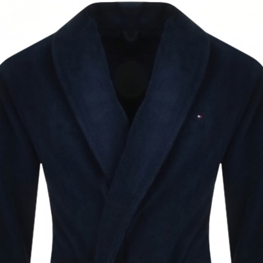 Alternative Image for ProductTommy Hilfiger Loungewear Icon Bath Robe Navy2