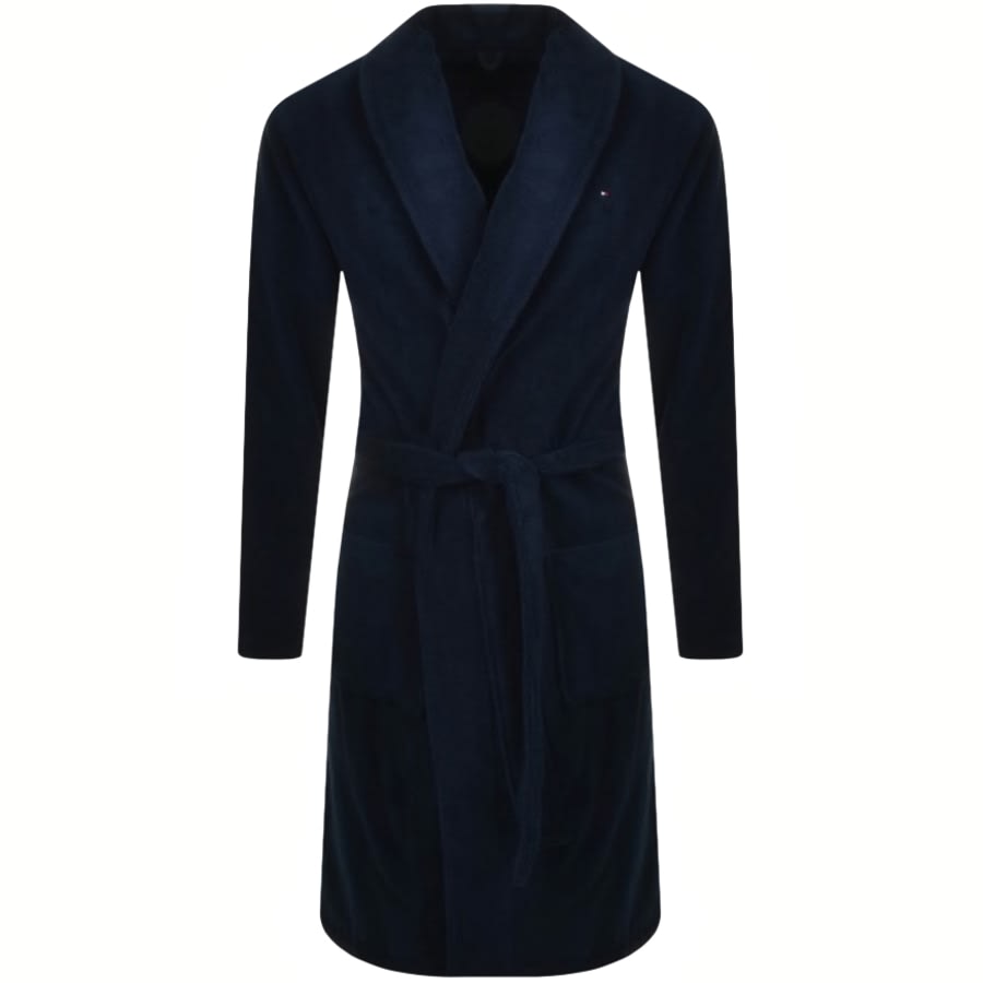 Alternative Image for ProductTommy Hilfiger Loungewear Icon Bath Robe Navy1