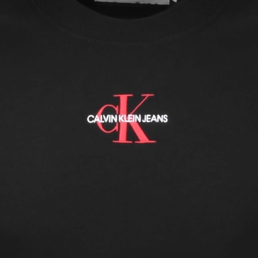 Alternative Image for ProductCalvin Klein Jeans Iconic Sweatshirt Black3