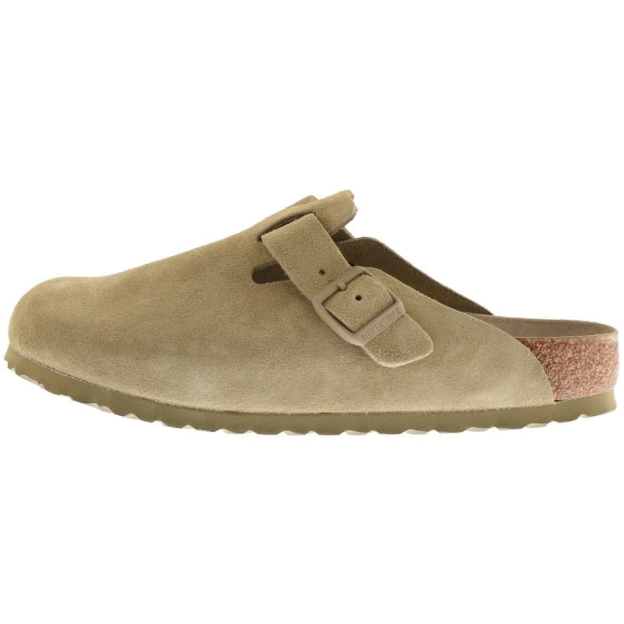 Alternative Image for ProductBirkenstock Boston Suede Sandals Khaki2