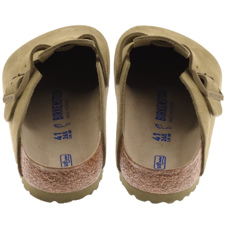 Alternative Image for ProductBirkenstock Boston Suede Sandals Khaki3