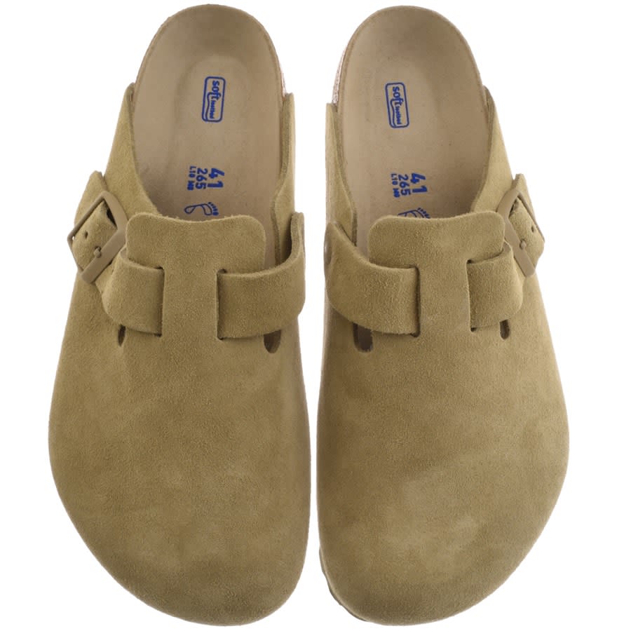 Alternative Image for ProductBirkenstock Boston Suede Sandals Khaki1
