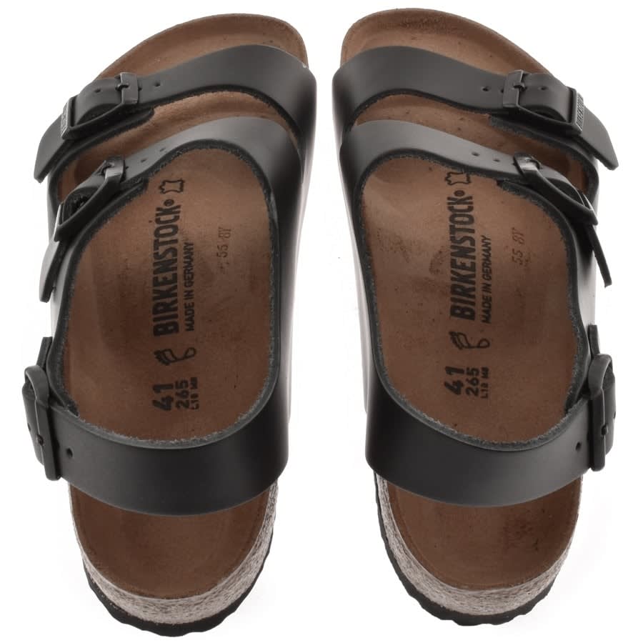 Alternative Image for ProductBirkenstock Milano Leather Sandals Black3