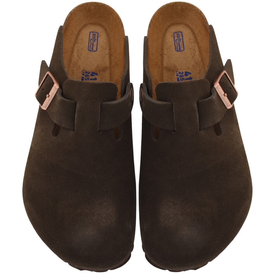 Alternative Image for ProductBirkenstock Boston BS Suede Sandals Brown1