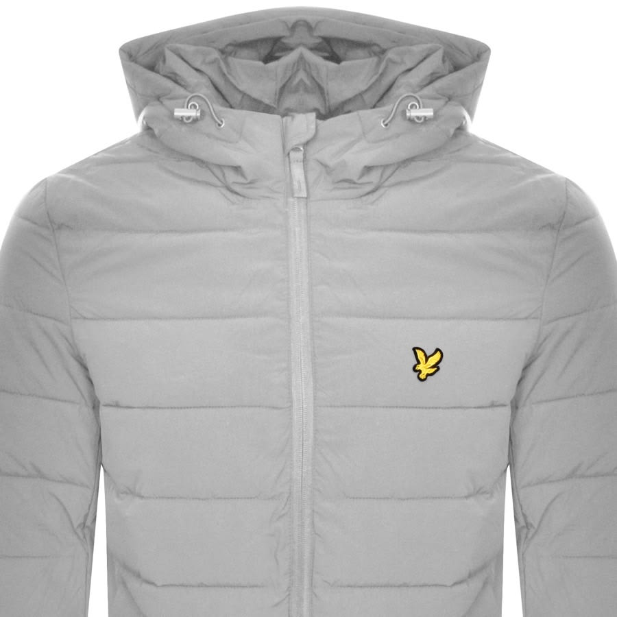 Alternative Image for ProductLyle And Scott Hooded Puffer Jacket Grey2