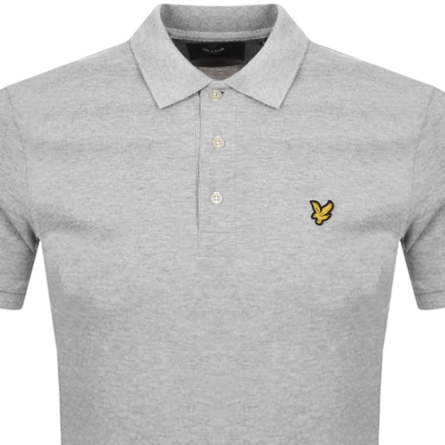 Alternative Image for ProductLyle And Scott Short Sleeved Polo T Shirt Grey2